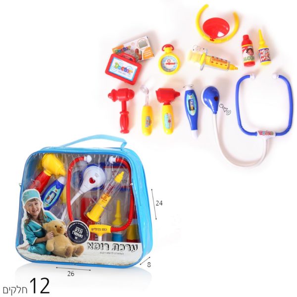 כלי רופא בתיק PVC - Koala Toys - צעצועים ומתנות שילדים והורים אוהבים